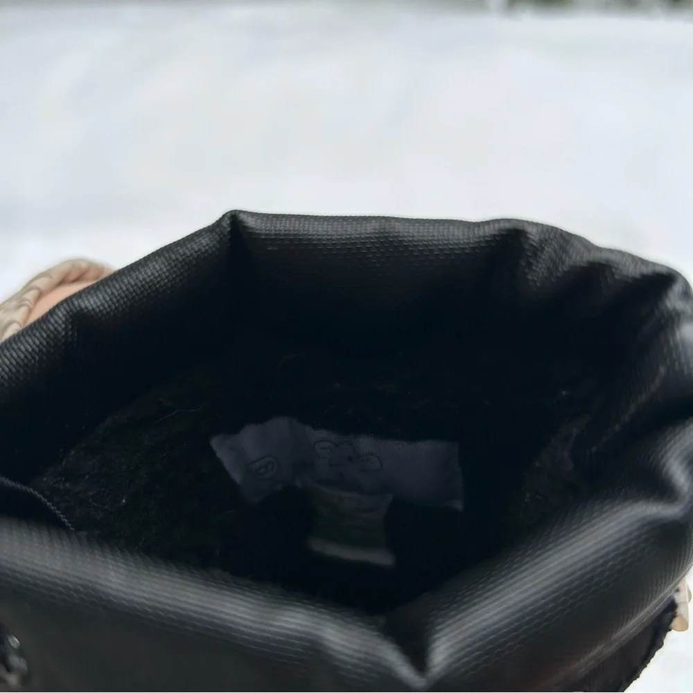 Little Boys Snow Boots—Size 6 | Waterproof Winter Boots Black Blue | Koala Kids